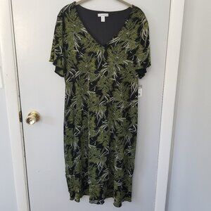 Vintage Los Angeles Woman midi dress 18W
